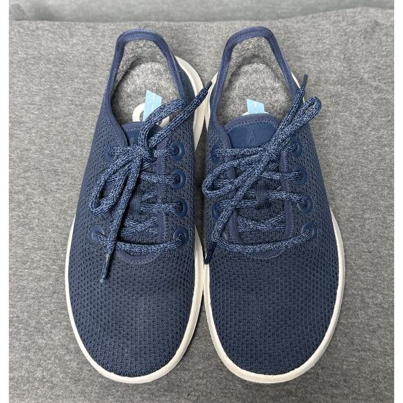 Allbirds Womens Tree Runner Blue Ridge (White Sole) Running Shoes Size 6 Comfort - Picture 6 of 7